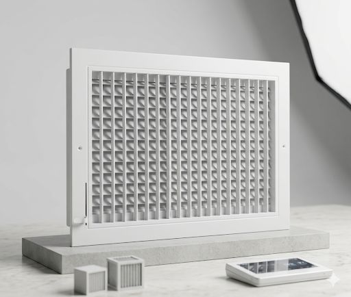 دریچه کولری دمپردار ابعاد 40*50